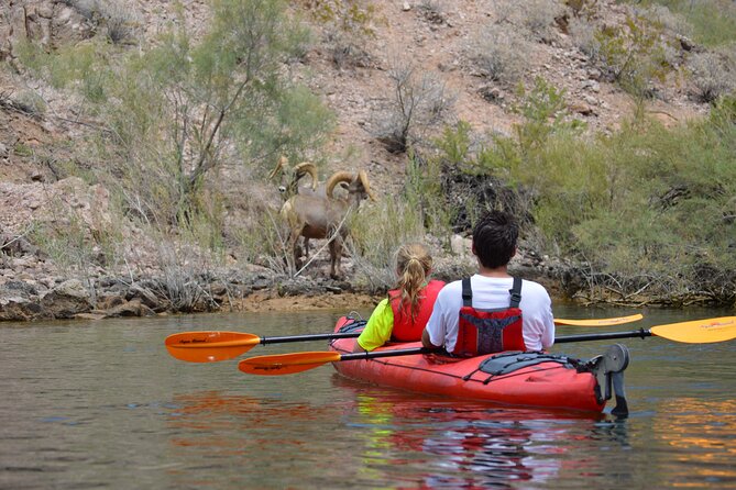Hoover Dam & Hot Springs Kayak Tour with Lunch & Expert Guide - Entering the day at Hoover Dam Lodge, with security time built in