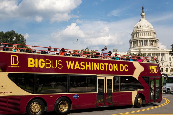 Hop-on Hop-off Sightseeing Tour by Open-top Bus with 18 Stops - Getting oriented fast on DC’s 18-stop route