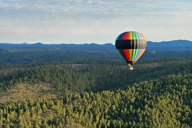 Hot Air Balloon Flight Over Black Hills - Meeting at 747 Mt Rushmore Rd and the balloon prep show