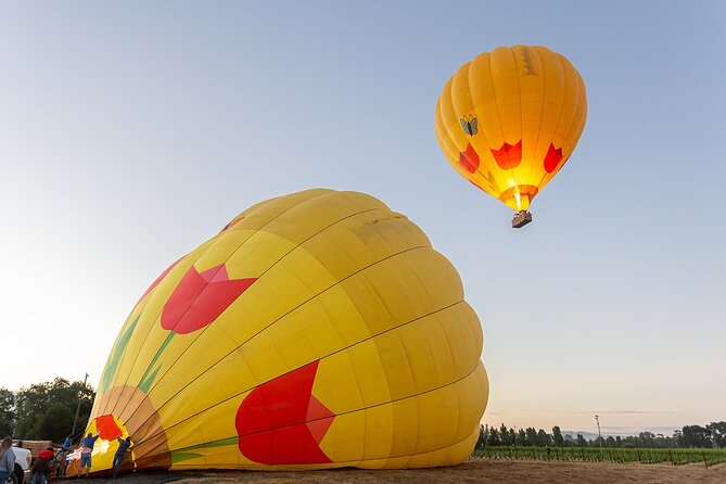 Hot Air Balloon Rides in Napa Valley - Pre-Flight Snacks, Coffee, and the Inflation Moment