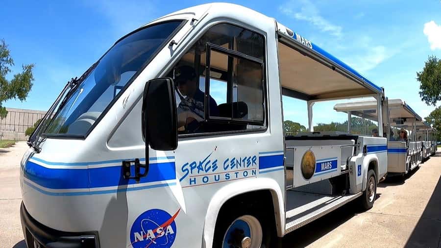 Houston: City Tour and NASA Space Center Admission Ticket - Independence Plaza and the shuttle replica photo moment