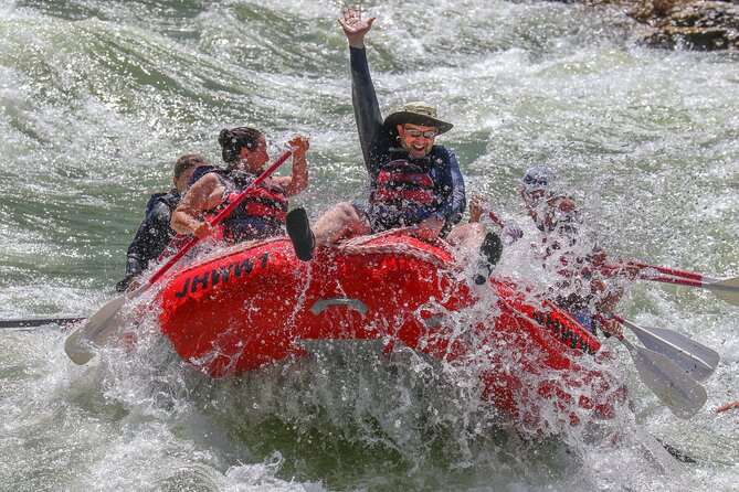 Jackson Hole Whitewater Rafting Classic from Jackson Hole,Wyoming - The 16-Passenger Raft: How You’ll Paddle and How You’ll Stay Safe