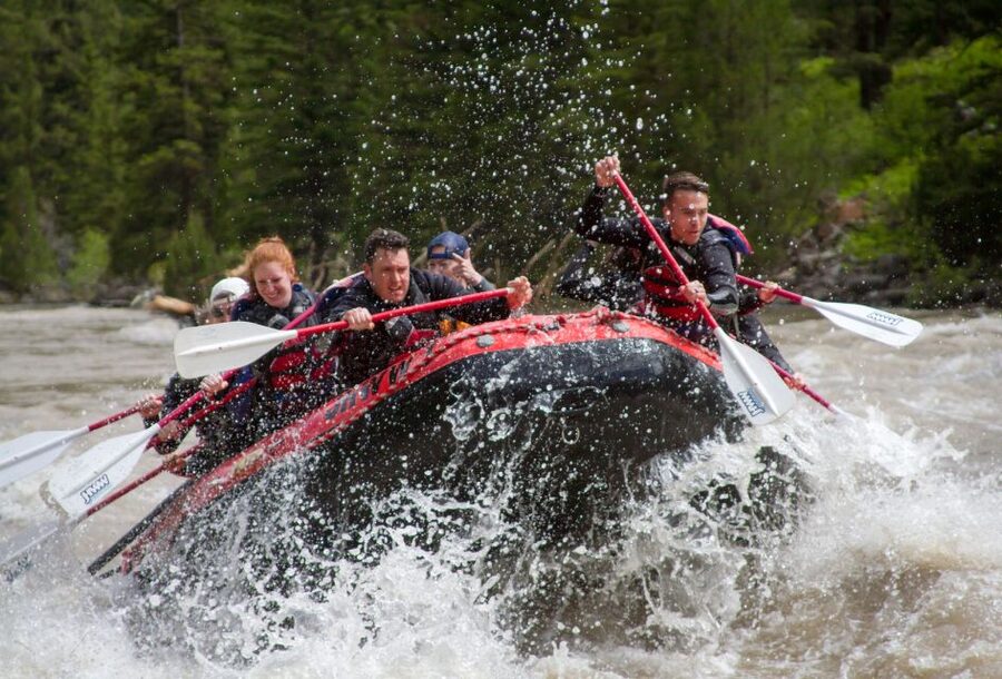 Jackson: Snake River Class 2-3 Whitewater Rafting Adventure - The 8-mile Snake River run, what Class II and III rapids feel like