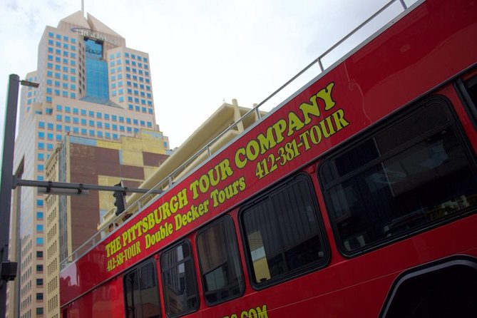 JUST THE TOUR - Double Decker bus sightseeing tour of Pittsburgh. - Rivers, casinos, and big-league stadiums you can spot from the road
