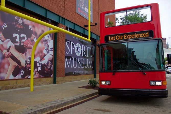 JUST THE TOUR - Double Decker bus sightseeing tour of Pittsburgh. - Bird zoo, kids museum, and the Warhol corridor
