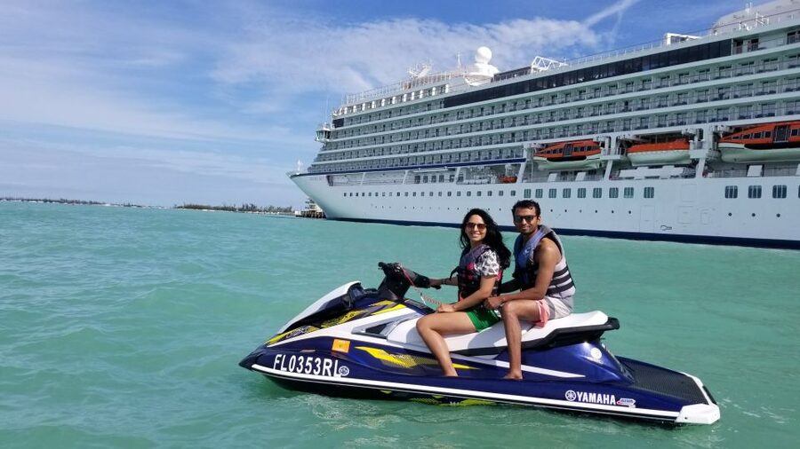 Key West: Jet Ski Island Tour with Sandbar Stop - Sandbar Stop and Southernmost Point Photos From the Water