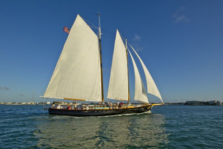 Key West: Schooner Sunset Sail with Food & Drinks - The 2-hour sunset route, where the views change fast