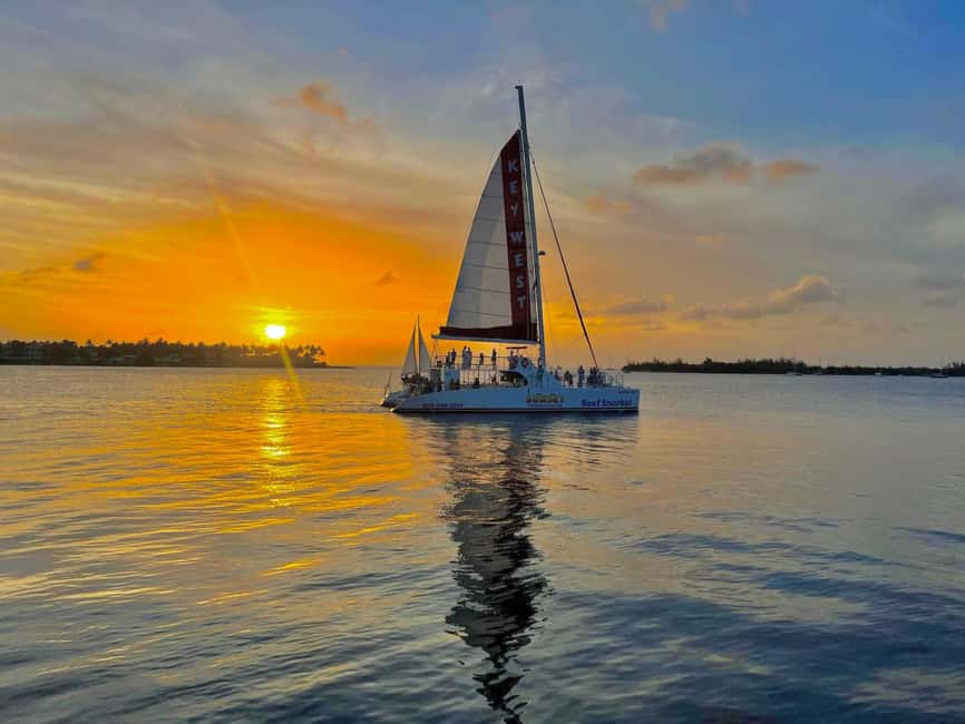 Key West Signature Sunset Cruise with Open Bar, Food & Music - Unlimited Open Bar: Rum Runners, Champagne, Margaritas, and Draft Beer