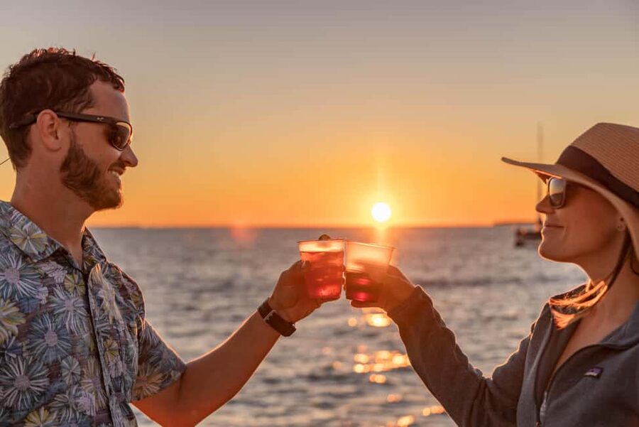 Key West Signature Sunset Cruise with Open Bar, Food & Music - Crew Interaction: Helping Raise Sails and Getting Photo Moments