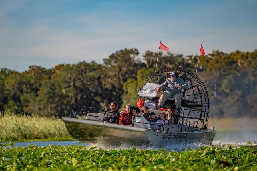 Kissimmee: Boggy Creek Airboat Ride with Optional Meal - The 32-acre park experience: butterflies, critters, and lake paths