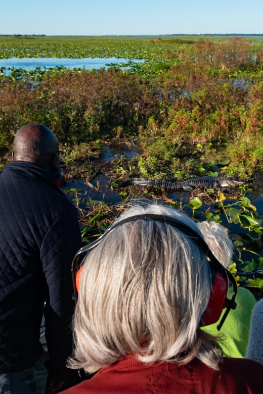 Kissimmee: Boggy Creek Airboat Ride with Optional Meal - Stone and fossil mining in the 70-foot trough