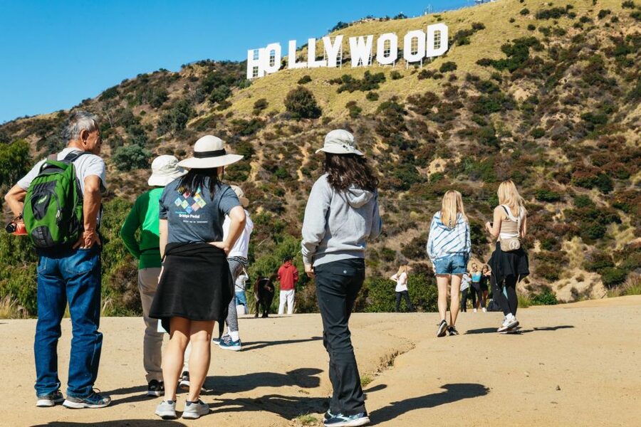 LA: Express Hollywood Sign Guided Walking Tour with Photos - First Glimpse of the Sign: When It Gets Real