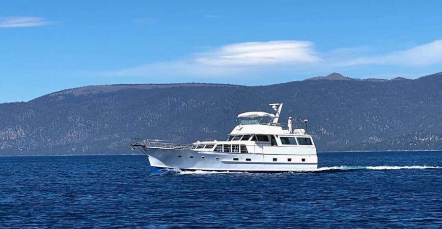 Lake Tahoe: Scenic Sunset Cruise with Drinks and Snacks - Getting Onboard: Tahoe Keys Marina to a Classic Yacht Feel