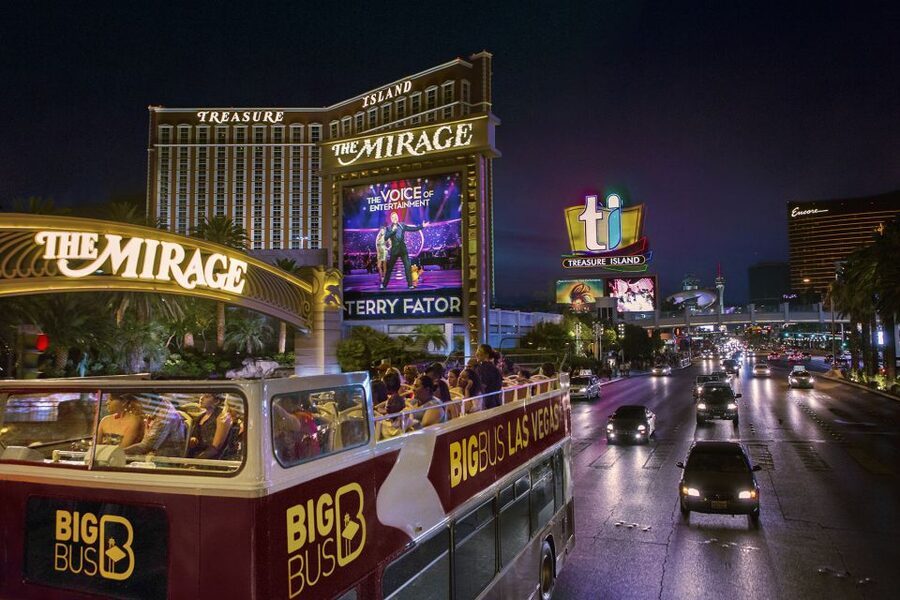 Las Vegas Explorer Pass: Tickets for 2-7 Attractions - Big Bus Hop-On Hop-Off and Fly LINQ for Momentum