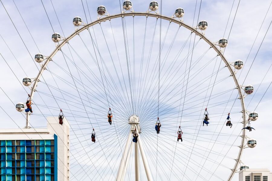 Las Vegas: FLY LINQ Zipline Ticket - The Fly LINQ zipline feel, what you are really buying