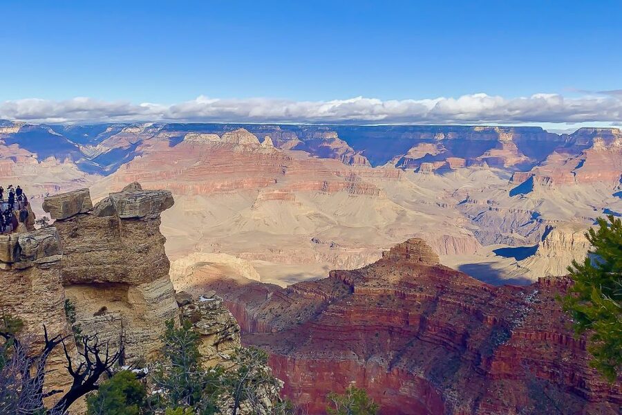 Las Vegas: Grand Canyon National Park South Rim Guided Tour - The Kaibab National Forest approach and what it sets up