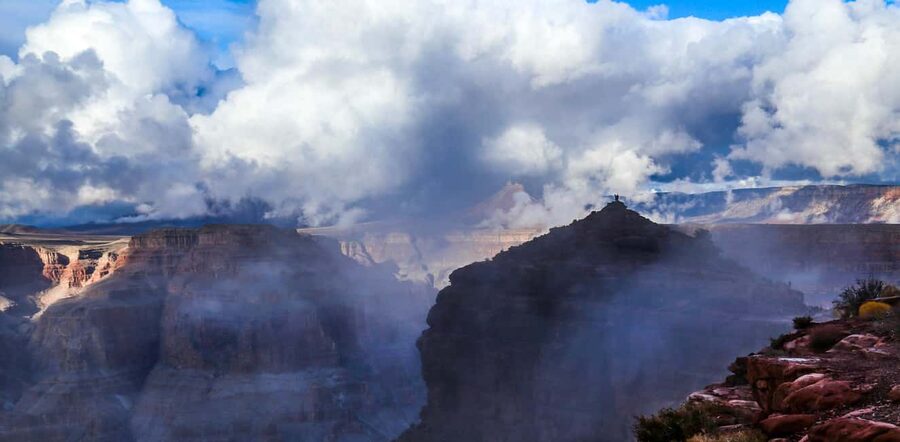 Las Vegas: Grand Canyon West & Hoover Dam Tour + Breakfast - Eagle Point: the big first wow (and Skywalk access)