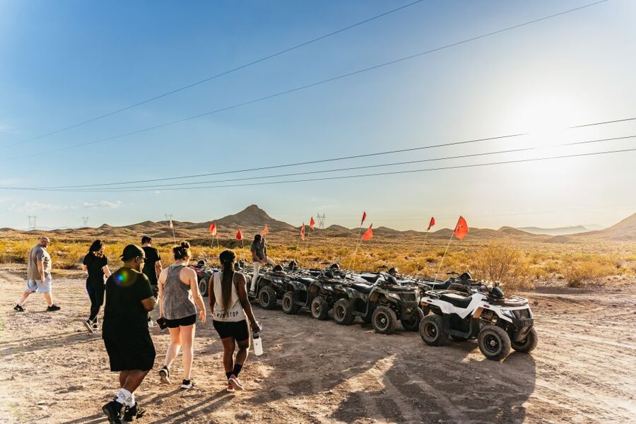 Las Vegas: Guided Las Vegas Desert ATV Tour - The Van Ride and Staging Time: Set Up to Ride, Not Wander