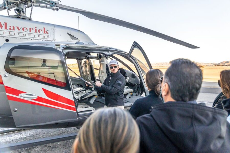 Las Vegas: Helicopter Night Flight over the Strip - Upgrade to Red Rock Canyon Sunset Landing for a Longer Payoff