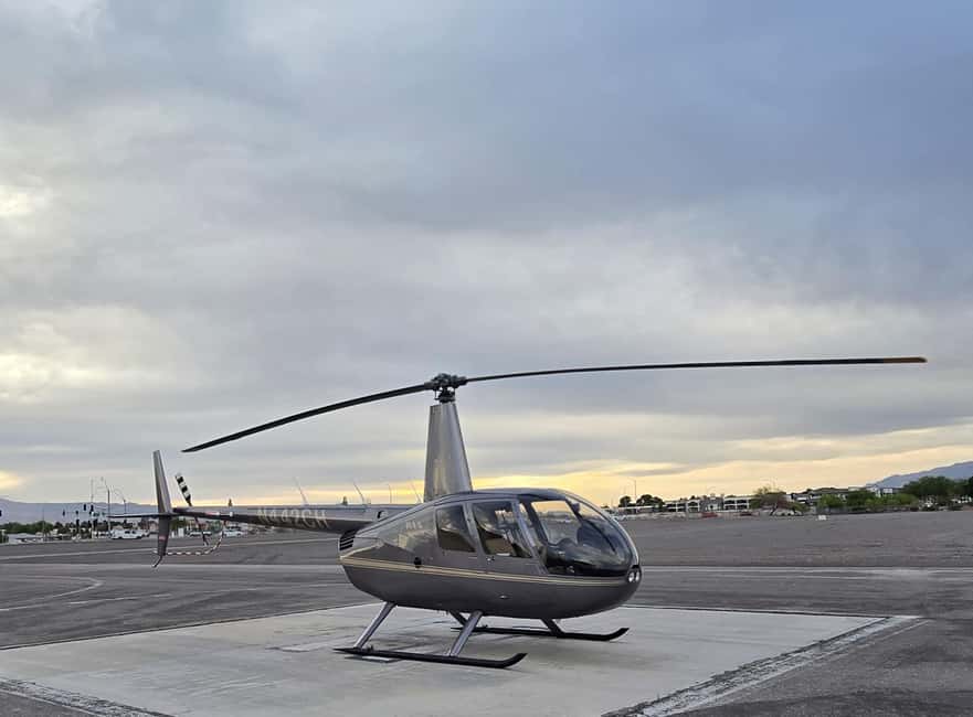 Las Vegas: Helicopter Tour of the Strip with Window Seats - West Air meeting point near Gate 27A, and why timing matters