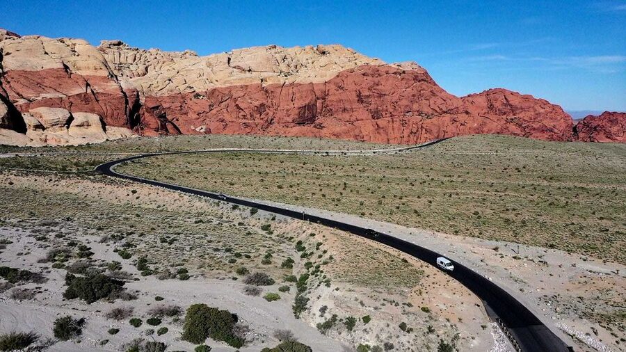 Las Vegas: Mojave, Red Rock Sign and 7 Magic Mountains Tour - Seven Magic Mountains: Colorful Towers by Jean Dry Lake