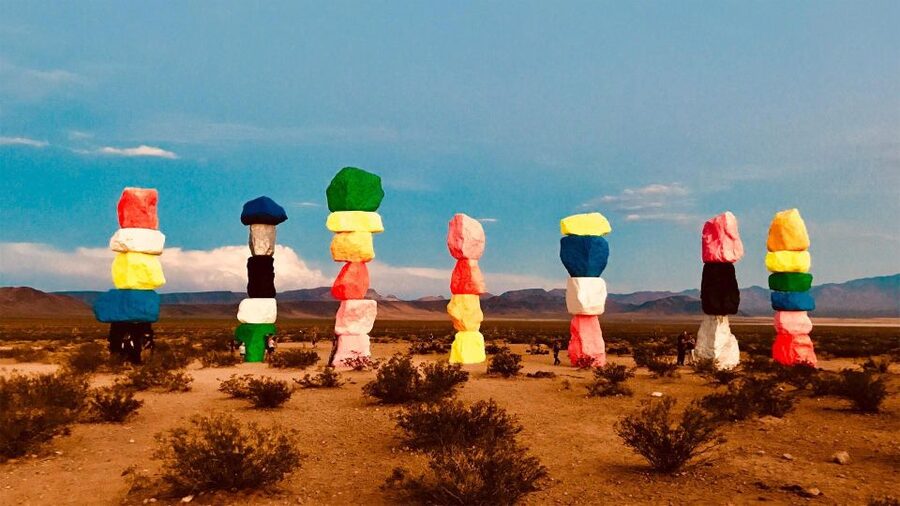 Las Vegas: Mojave, Red Rock Sign and 7 Magic Mountains Tour - Red Rock Canyon and the Keystone Thrust From SR 159