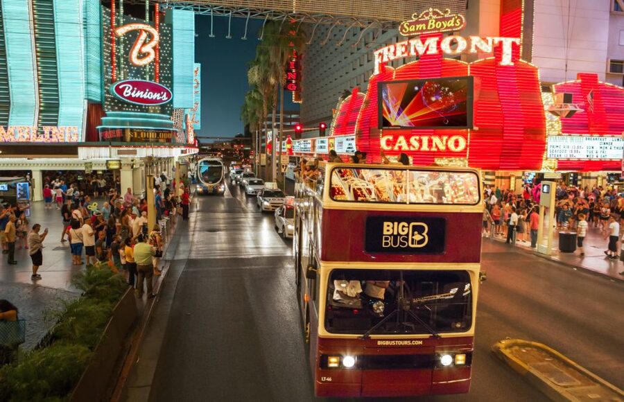 Las Vegas: Sightseeing Night Tour by Open-top Bus - 2-Hour Night Loop: Getting Your Bearings After Dark