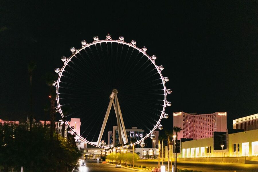 Las Vegas: Sightseeing Night Tour by Open-top Bus - Earbuds and Digital Audio: The Stories That Make It Click