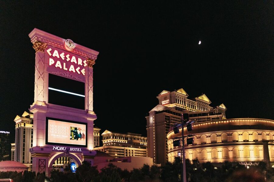 Las Vegas: Sightseeing Night Tour by Open-top Bus - 21+ Hard Rock Cafe Upgrade: Welcome Drink and Departure Times
