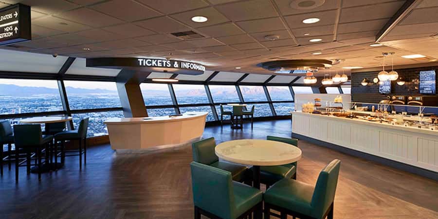 Las Vegas: STRAT Tower Observation Deck Ticket - STRAT Tower Basics: Indoor and Outdoor Views Included