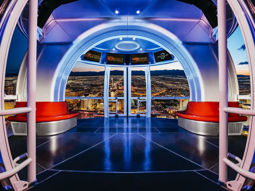 Las Vegas Strip: The High Roller at The LINQ Ticket - Anytime tickets vs Daytime tickets, and how to use the 12PM rules