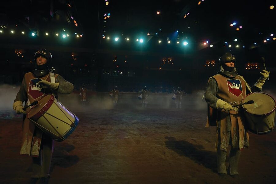 Las Vegas: Tournament of Kings Show at Excalibur - Food and Family Rules: Kids, Laps, and Hands