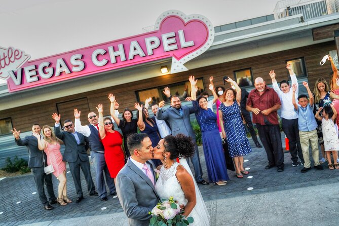 Las Vegas Wedding at The Little Vegas Chapel - Music, witness, and the ceremony flow that keeps it calm