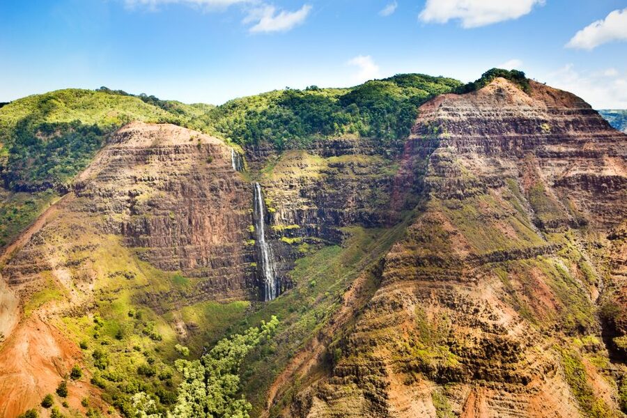 Lihue: Deluxe Waterfall Safari Helicopter Tour - Kauai in one focused hour: Na Pali, Waimea, Jurassic Falls