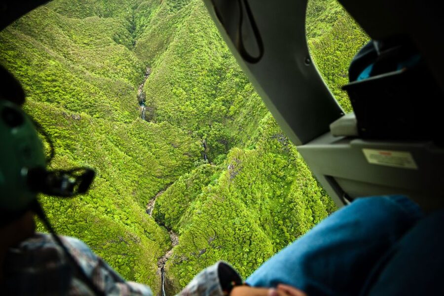 Lihue: Deluxe Waterfall Safari Helicopter Tour - Jurassic Falls: a movie tie-in with real waterfall power