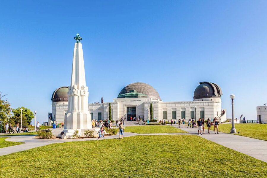 Los Angeles: LA Grand Tour by Open-Air Bus - Griffith Observatory at the Hollywood Sign: the viewpoint that makes the whole day click