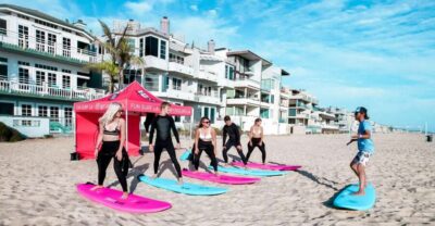 Surfing Lesson in Venice Beach