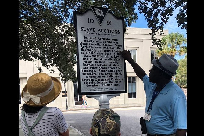 Lost Stories of Black Charleston Walking Tour - City Market to Catfish Row: the stop that sets the stage