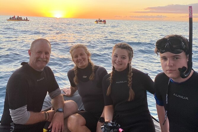 Manta Ray Night Snorkel Experience of a Lifetime - If you do not see mantas, your options for next time