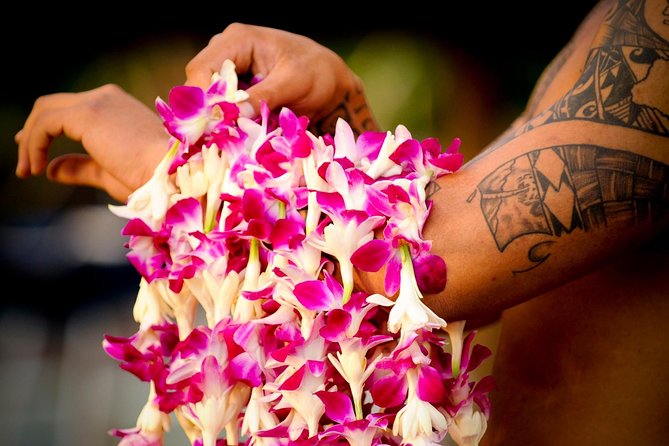 Maui Nui Luau at the Sheraton Maui Resort & Spa - Lei greeting and imu ceremony: the start of the food story