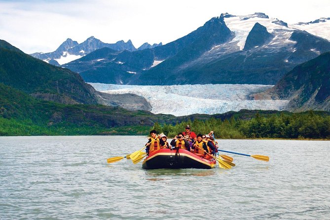 Mendenhall Glacier Float Trip - The Ride Out and the Gear-Up Moment