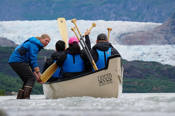 Mendenhall Glacier Lake Canoe Tour - Stop 2, Tongass National Forest: what you see while you paddle