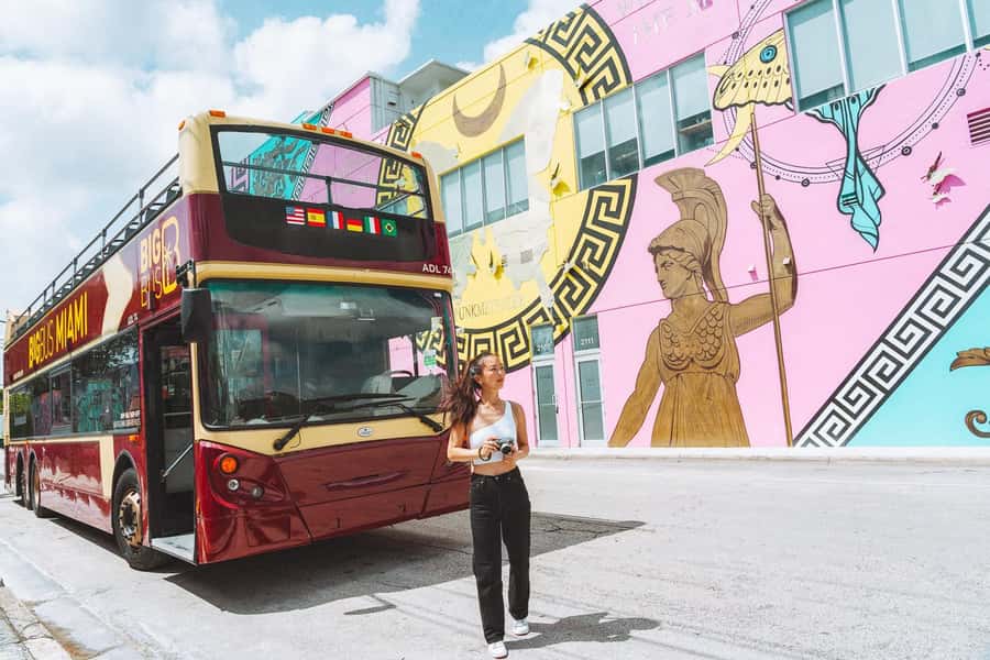 Miami: Hop-on Hop-off Open-top Bus Tour and Optional Cruise - Stop-by-stop, the neighborhoods you actually want to get off for