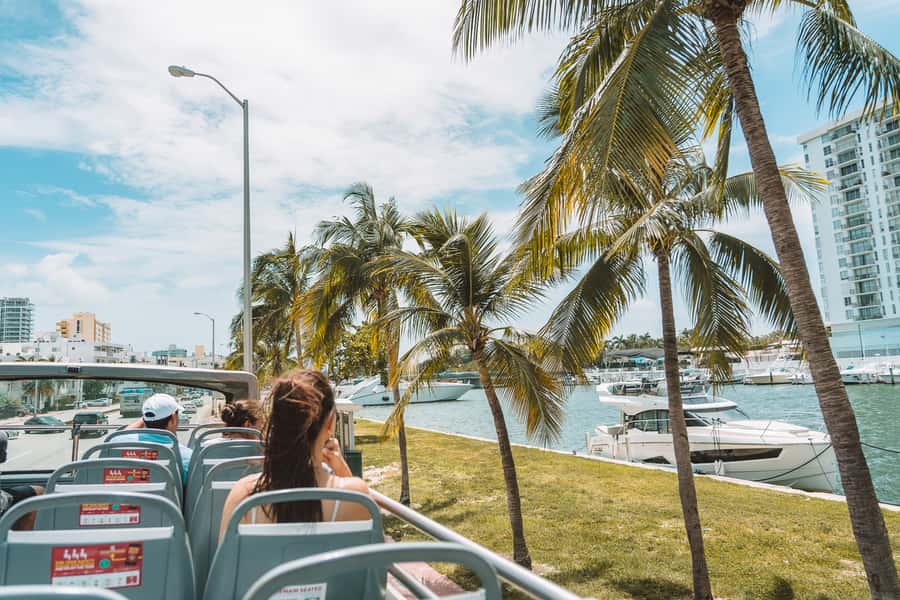Miami: Hop-on Hop-off Open-top Bus Tour and Optional Cruise - Finding your way: Bayside voucher redemption and run times