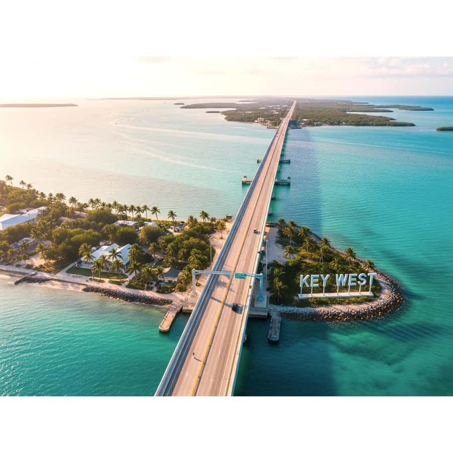 Miami: Key West Dolphin Watch or Snorkel Boat with pickup - The Drive From Miami: Key Largo, Overseas Highway 1, and Seven Mile Bridge