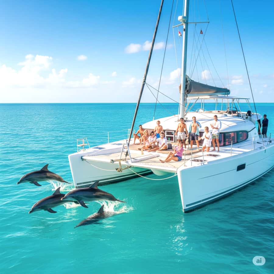 Miami: Key West Dolphin Watch or Snorkel Boat with pickup - Your Dolphin Watch Choice: 2 1/2 Hours on the Water Plus Snorkel Time