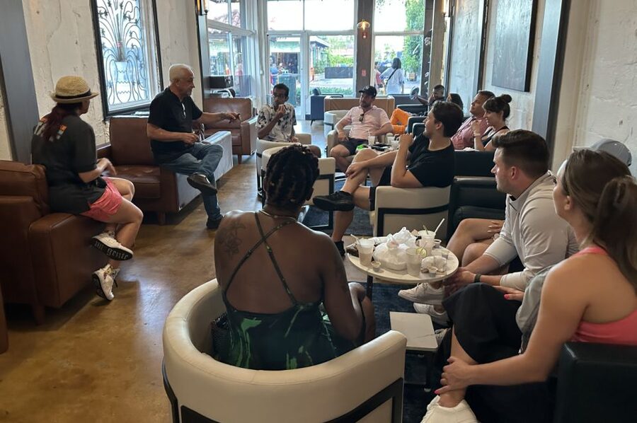 Miami: Little Havana Cuban Food and Culture Walking Tour - Rooster Alley, classic cars, art, and shopping with guided access