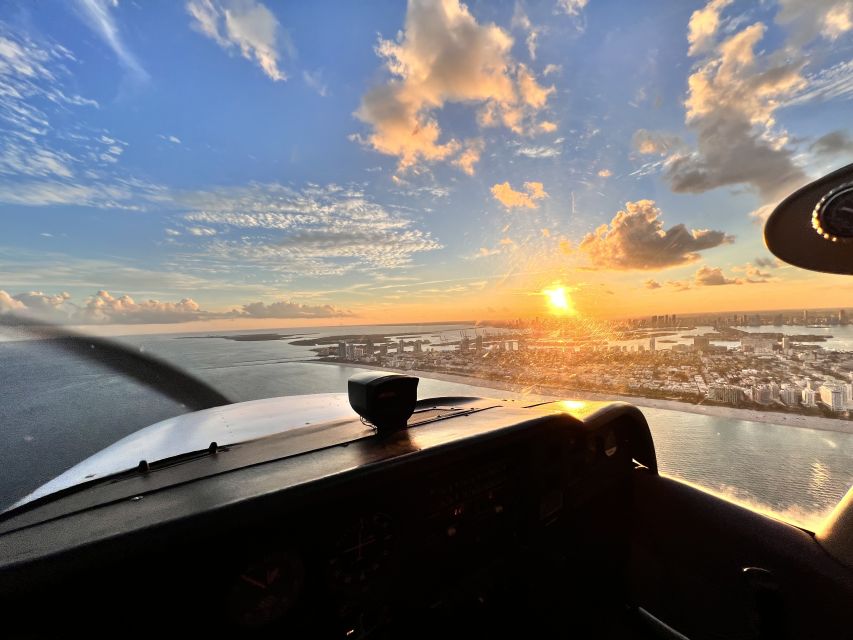 Miami: South Beach Private 35-Minute Guided Flight Tour - Comfort details: small planes, landing sensations, and photo-friendly expectations