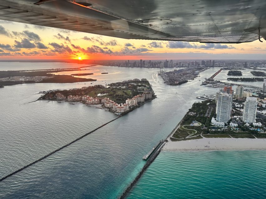 Miami: South Beach Private 50-Minute Private Flight Tour - Key Biscayne and the Islands, Seen From Above the Mansions