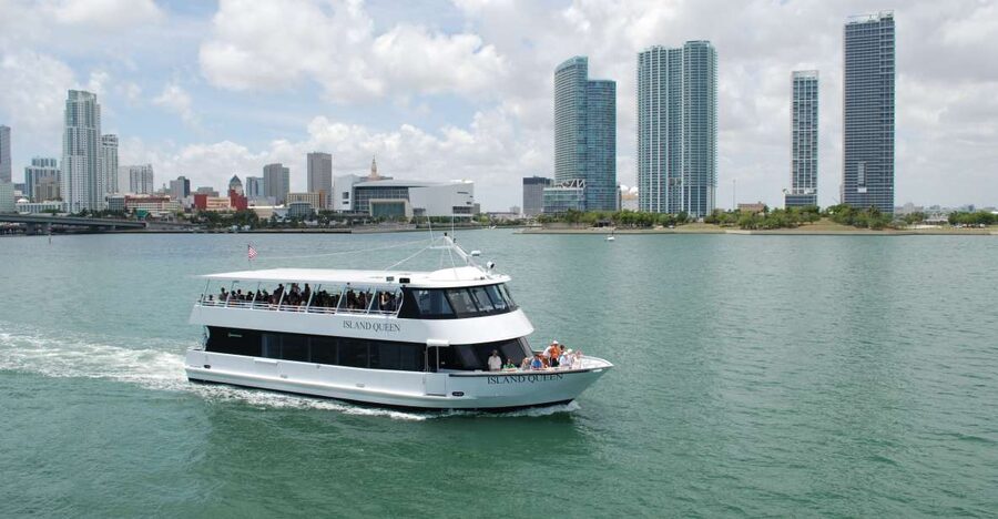 Miami: The Original Millionaire’s Row Cruise - Leaving Bayside Marketplace for Biscayne Bay